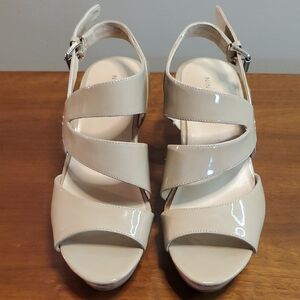 Nine West Edalina Wedge Heels 8.5